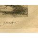 FRANCISCO DE GOYA «Miren que grabes!» Grabado original nº 63 de los Caprichos. Calcografía Nacional.