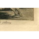 FRANCISCO DE GOYA «Unos a otros» Grabado original nº 77 de los Caprichos. Calcografía Nacional.