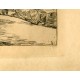 FRANCISCO DE GOYA «Todo va revuelto» Grabado original nº 42 de los Desastres de la guerra. Calcografía Nacional.