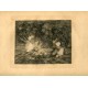 Goya etching. Will she rise again? ('Se resucitará?'). Plate 80 from Disasters of War etching series, 1937 edition.