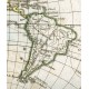 «Mappe Monde» por Robert Vaugondy  Delamarché Paris 1806