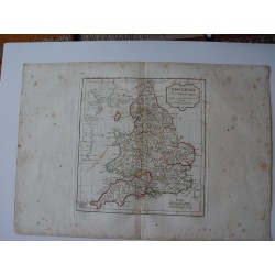 L'Anglaterre por Robert de Vaugondy-Delamarché