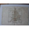 Mapa antiguo de Inglaterra. Roberto de Vaugondy (1794)