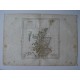 Mapa antiguo de Escocia. Roberto de Vaugondy (1794)
