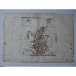 «L'Ecosse» por Robert de Vaugondy-Delamarche