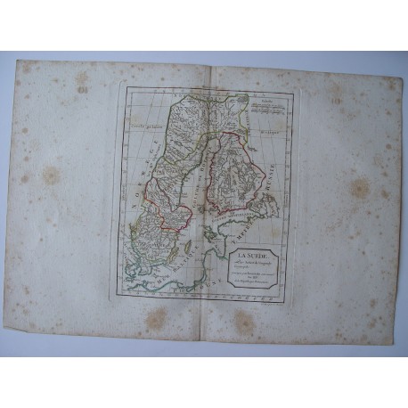 «La Suede» par Robert de Vaugondy-Delamarche