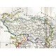 «Poitou, Aunis, Saintonge et Angoumois, La Marche, Limosin et Auvergne» par Robert de Vaugondy-Delamarché 1800.