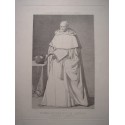 Fray Fernando de Santiago, de la Orden de la Merced. según obra de Zurbarán.