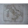 Mapa antiguo de Italia. Roberto de Vaugondy (1794)