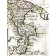 «Royaume de Naples et de Sicile» par Robert de Vaugondy» par Robert de Vaugondy-Delamarché 1800