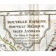Nouvelle Espagne, Nouvelle Mexique, Isles Antilles par Robert de Vaugondy-Delamarché