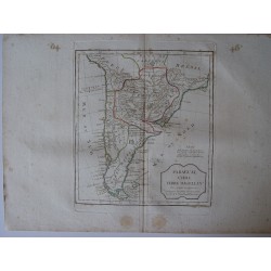 «Paraguay, Chill, Terre Maguellan par Robert de Vaugondy-Delamarché