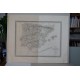 L. Vivien «Carte de la Peninsule Hispanique 1824. Grabado por Giraldon-Bovinet