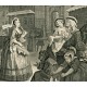 William Hogarth. «Morning» dibujado, grabado y publicado por Hogarth en 1738
