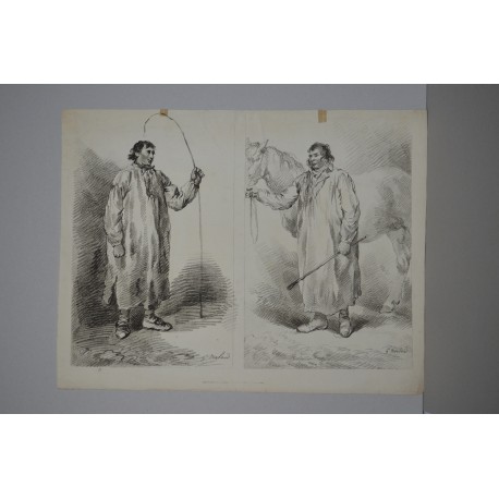 George Morland (1763-1804). Grabado original publicado el 3 de enero de 1801 por John P. Thompson en Londres.