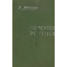 Elementos de Fisica moderna y nociones de meteorología por R. Pedro Marcolain San Juan.
