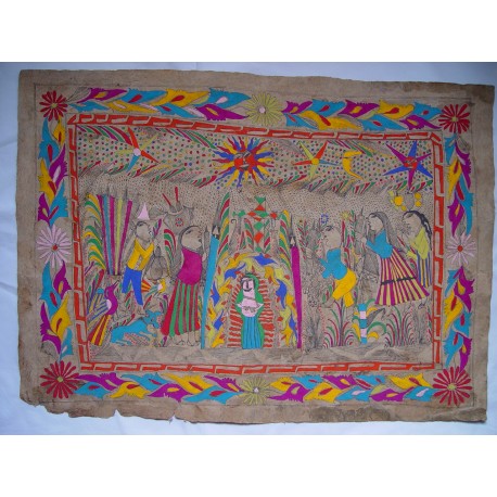 Papiro posiblemente peruano de la primera mitad del siglo XX.