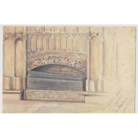 Tomb of John Coller Abbot  6 sept. 1888