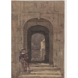 Personaje Acuarela inglesa