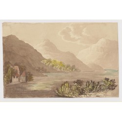 Tema de costa Acuarela inglesa