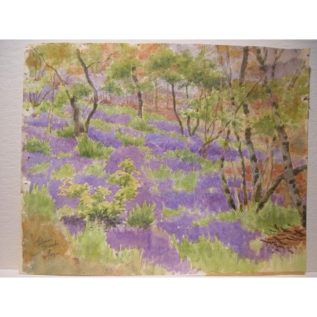 Arbolado Acuarela inglesa.