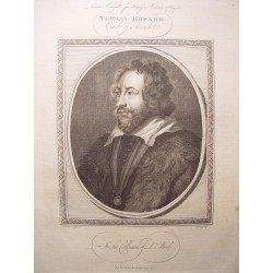 «Thomas Howard. Earl of Arundel» Grabado por John Goldar (Oxford,1729-Londre,1795) siguiendo la obra de Rubens.