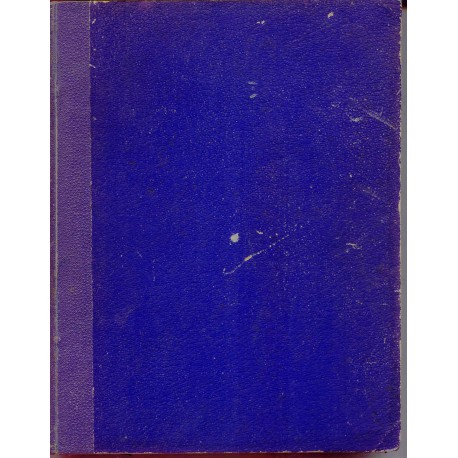 6 novelas de la revista Blanco y Negro encuadernadas en un solo tomo con tapa dura.