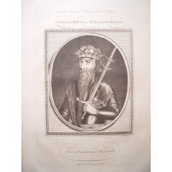 «Edward III. King of England & France» Grabado por John Goldar (Oxford,1729-Londres,1795)