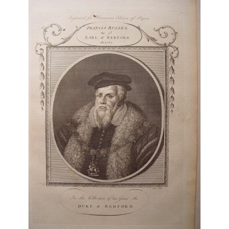 «Francis Russell, 2º Earl of Bedford» Grabado por Thomas Cook