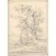 Paisaje Dibujo fechado en 1826 y firmado Charlotte