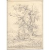 Paisaje Dibujo fechado en 1826 y firmado Charlotte