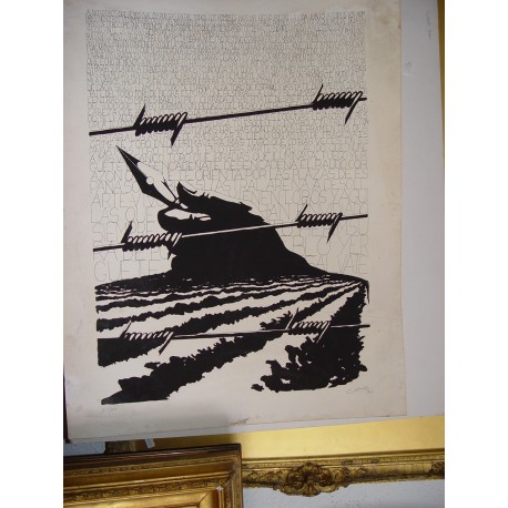 Litografia numerada firmada Carmelo 2/100