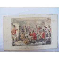 Suden appearance of Mr. Sponge at Farmer Springuheat s horror of lord Scamperdale