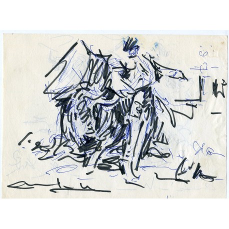 Angel Gonzalez Marcos. Dibujo rotulador