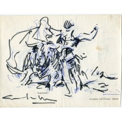 Angel Gonzalez Marcos. Dibujo rotulador y boligrafo