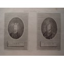 "Jean et Henri III" Enregistré par Pass. Gravure pour Ashburton's History of England.