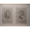 "Henry I and Stephen" enregistré par Pass. Gravure pour Ashburton's History of England.