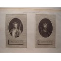 "Edouard Ier et Edouard II" Gravé par Pass. Gravure pour Ashburton's History of England.