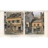 «Ancienne taverne à Broadway et Old Shanty (dépôt de nouvelles) 177 Bovery» 1862