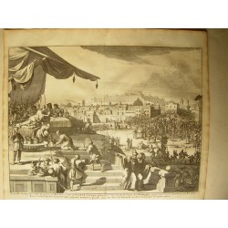 De Joodse Koning Alexander Jannaeus, een Machabeer, doed .... grabado por Jan Luykens en 1690