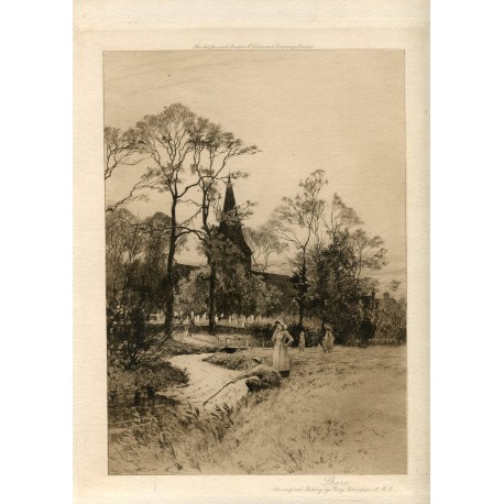 «Shere» grabado por Percy Robertson para The Art Journal