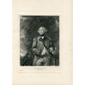 Lord Heathfield. grabado por P.Adolphe Rajon(1842-1888) sobre obra de Reynolds