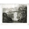 El puente de Dulsie, según John Claude Nattes. Grabado por J. Fittler (1804)