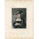 «The chapeau de paille» grabado por C. Marr sobre obra de Rubens