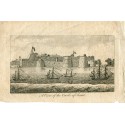 Castillo de Surat o Fuerte de Surat, India. 1785.