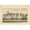 Castillo de Surat o Fuerte de Surat, India. 1785.