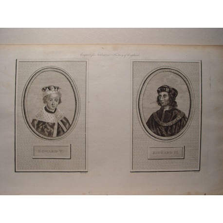 «Edward V and Richard III». Grabó Pass. Engravig for Ashburton´s History of England.