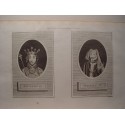 Richard II and Henry IV. Grabó Pass. Engravig for Ashburton´s History of England.