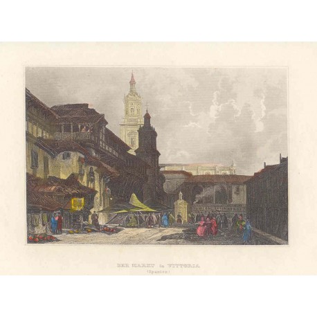 España. Pais Vasco. «Mercado de Vitoria»