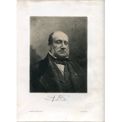 Retrato. Grabado para la edición La Alliance des Arts.